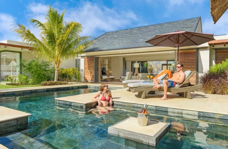 Villa moderne et intime avec jardin et piscine privés à Grand Baie, Île Maurice