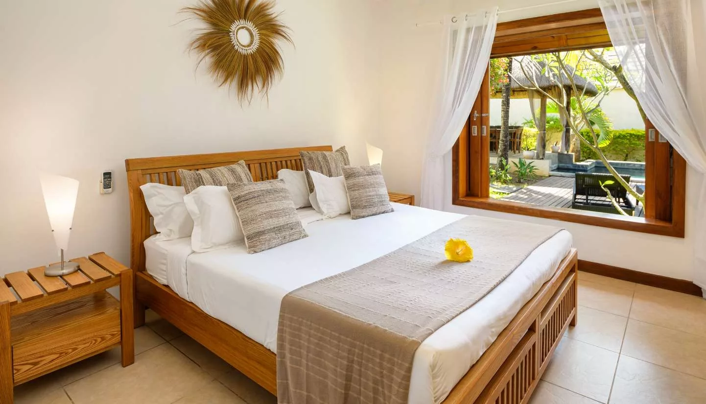 Villa de luxe avec piscine privée, chambre double, et espace spacieux à Pereybère, Île Maurice