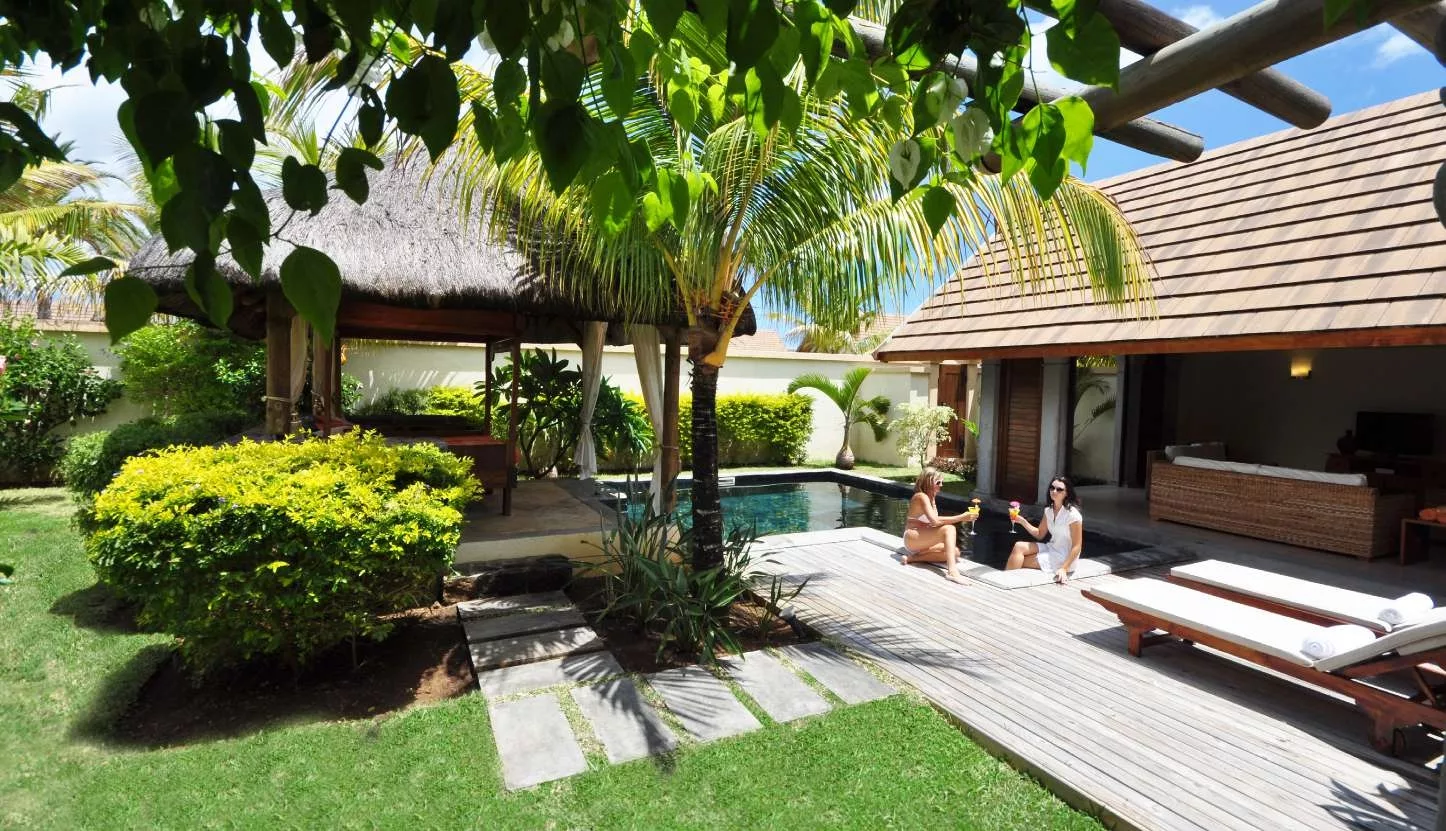 Villa de luxe avec piscine privée, deux chambres doubles, et espace spacieux à Pereybère, Île Maurice